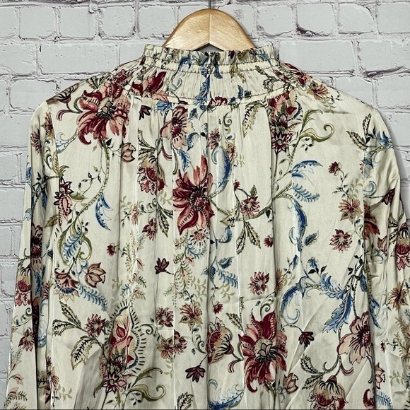 Chico’s Floral Reversible Jacket size 1 Small - Picture 7 of 14